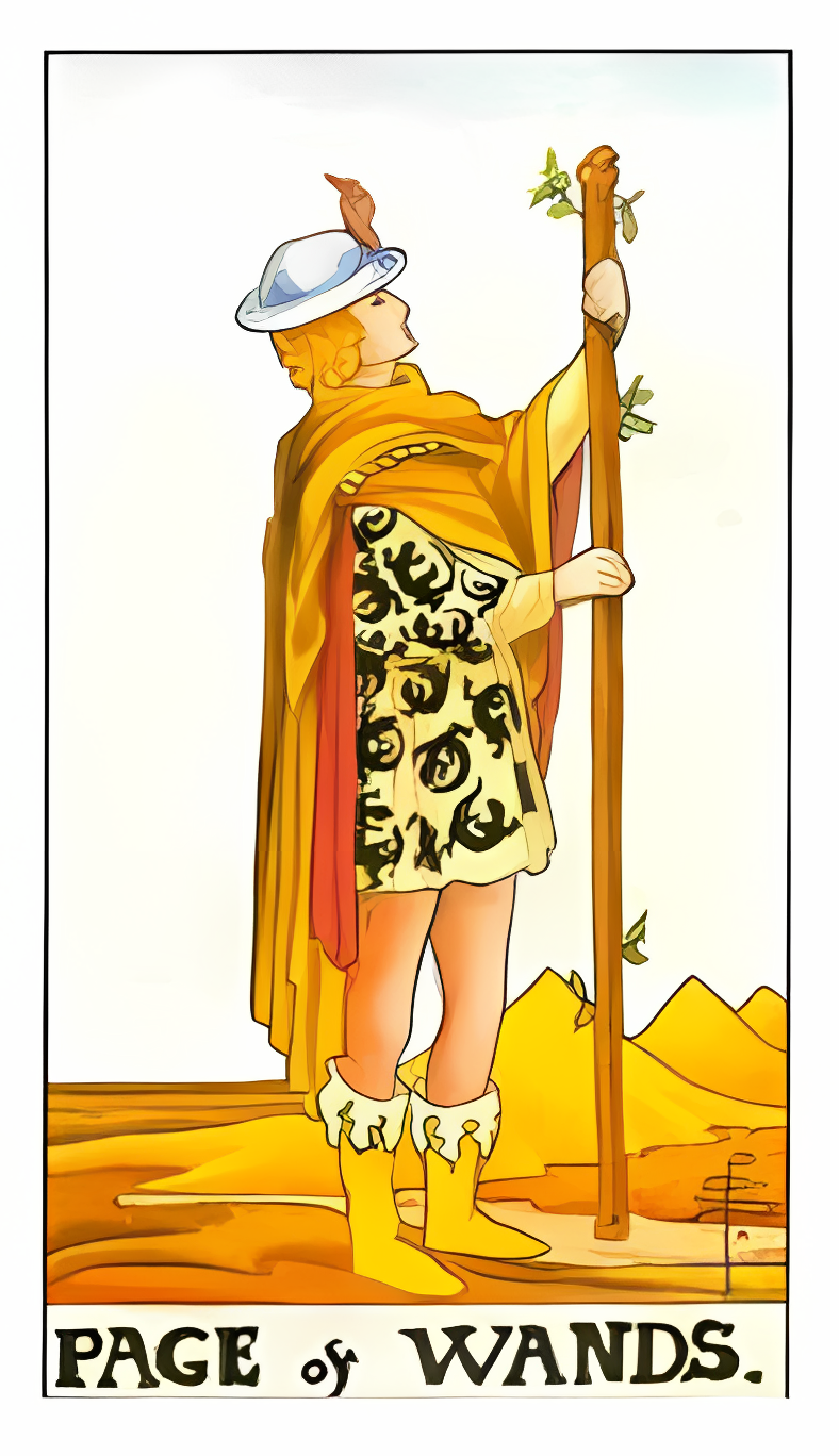 page-of-wands