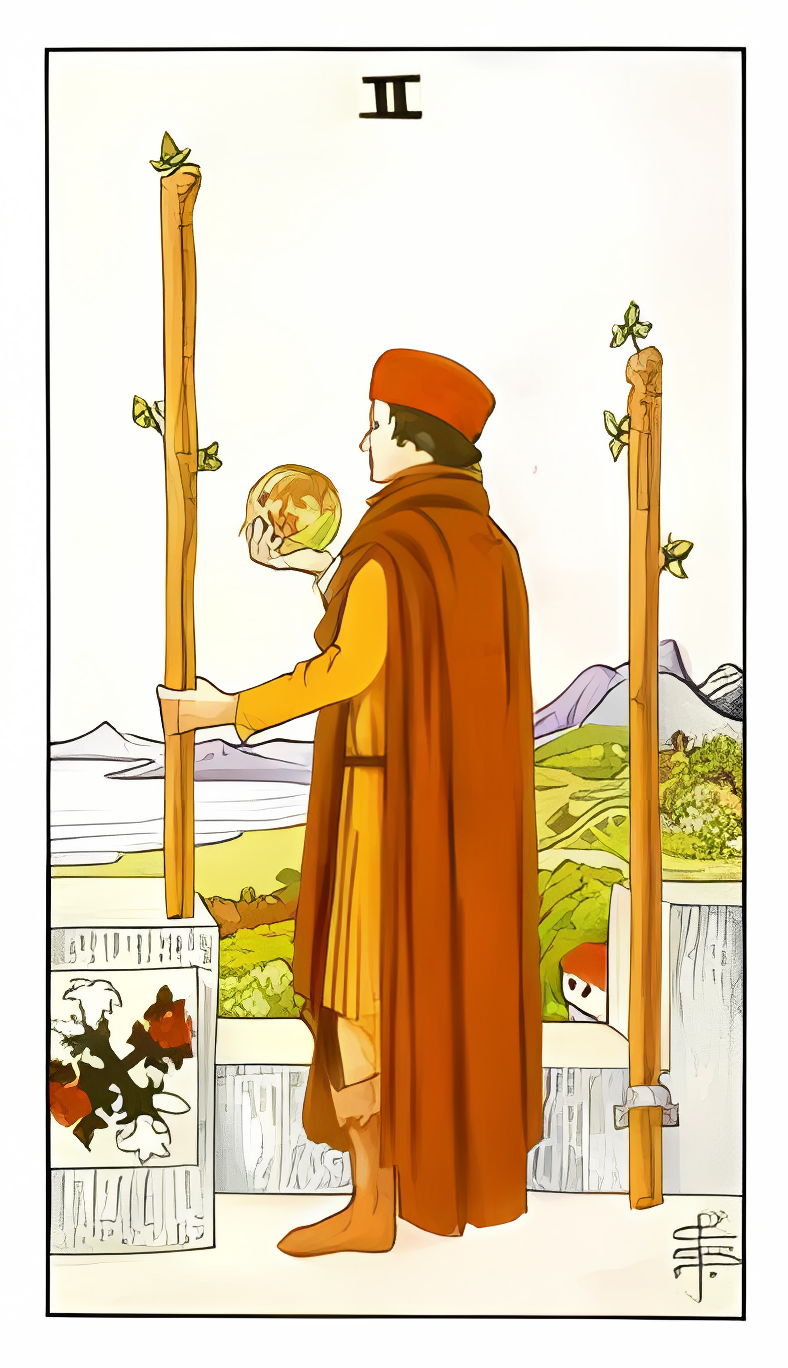 two-of-wands